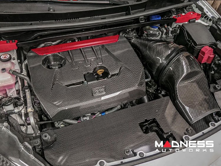 Toyota GR Yaris Engine Cover Carbon Fiber Japan Flag